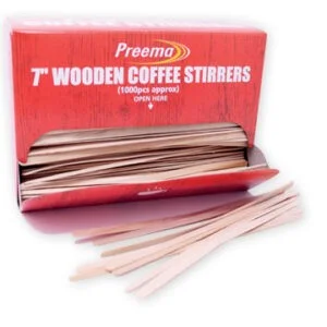 7 inch wooden stirrers