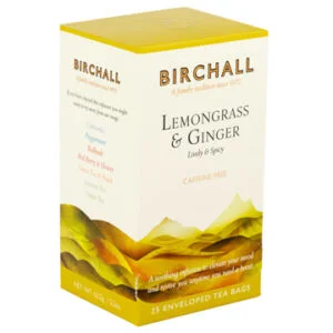 Birchall Lemongrass & Ginger 25 Tagged & Enveloped Tea Bags